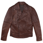 Sheepskin Blazer Leather Biker Jacket For Men